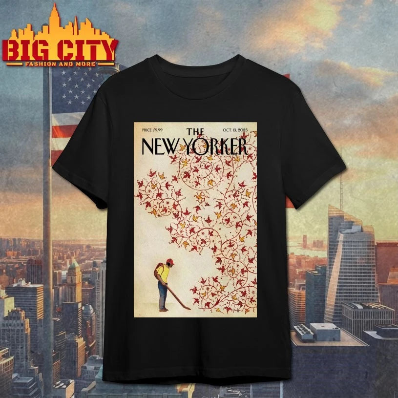 The New Yorker Brian Stauffer’s Winds of Change 10.13.2025 Poster shirt