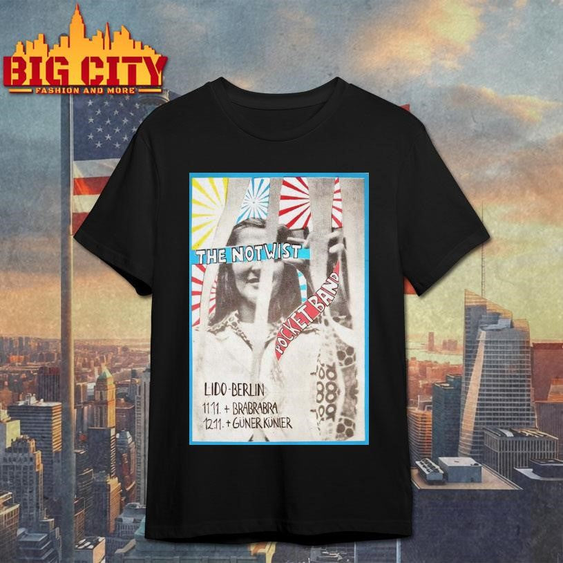 The Notwist Berlin Germany, November 11-12 2025 Poster shirt