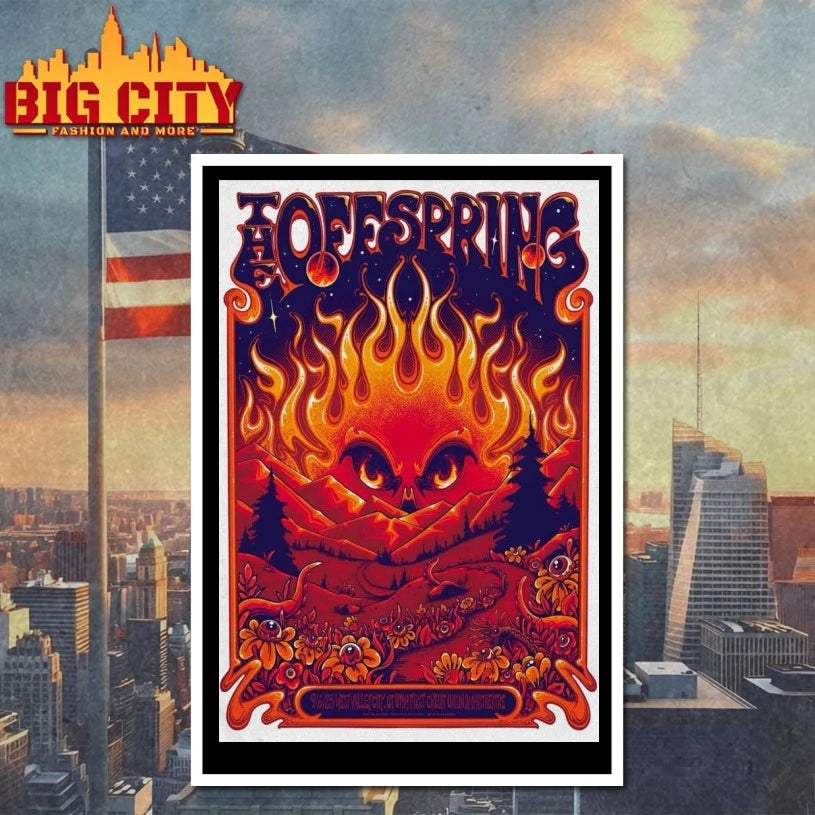 The Offspring 9-6-2025 West Valley City UT Poster Shirt
