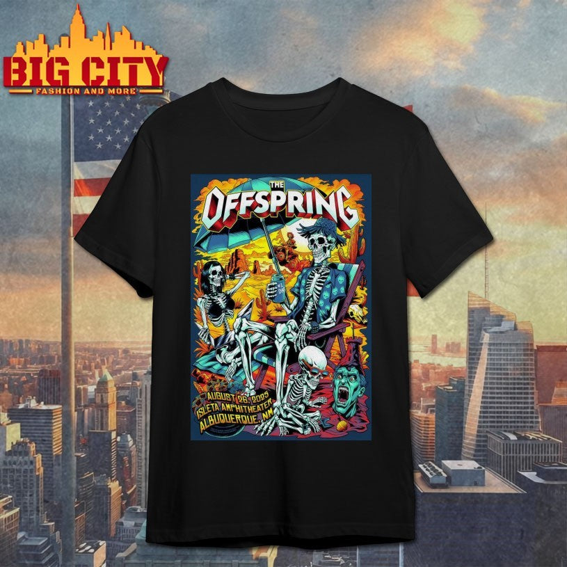 The Offspring August 26 2025 Isleta Amphitheater In Albuquerque NM Poster Shirts