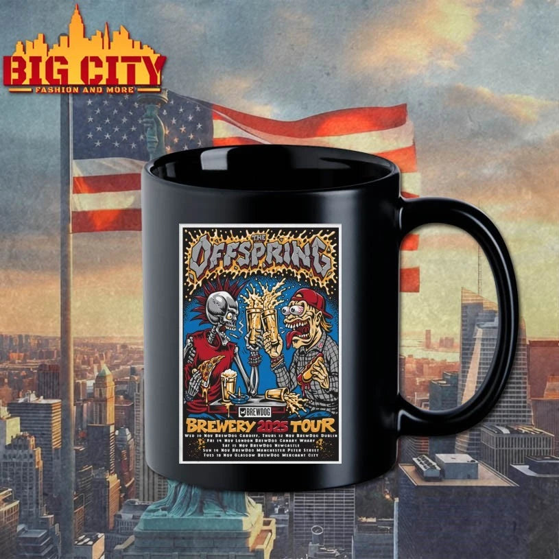 The Offspring Brewery Tour 2025 Poster shirt