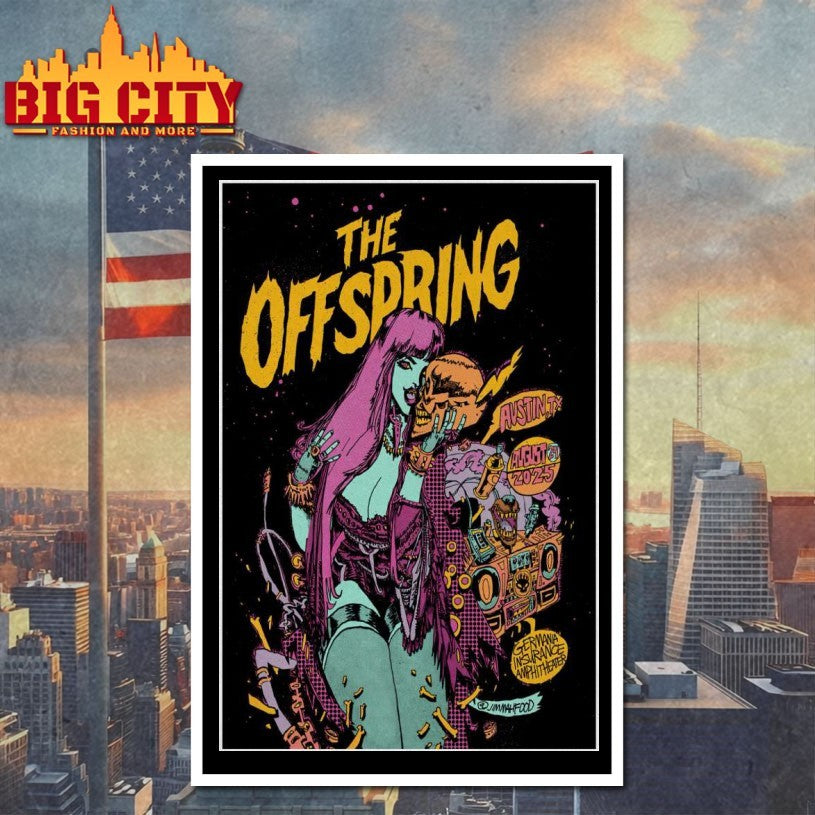 The Offspring Germania Insurance Amphitheater In Austin TX August 24 2025 Poster Shirt