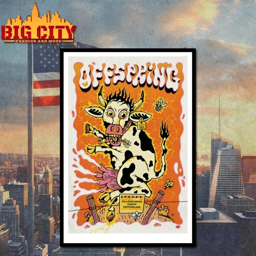 The Offspring Hallenstadion Zurich Switzerland Sep 30 2025 Poster shirt