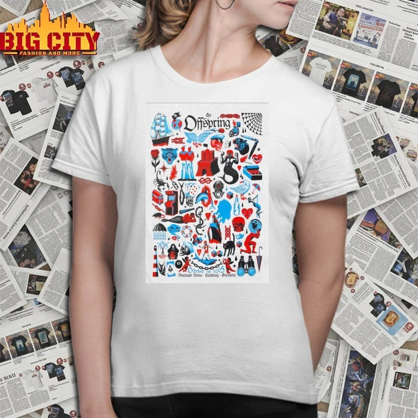 The Offspring Hamburg Event On Oct 28 2025 Poster shirt