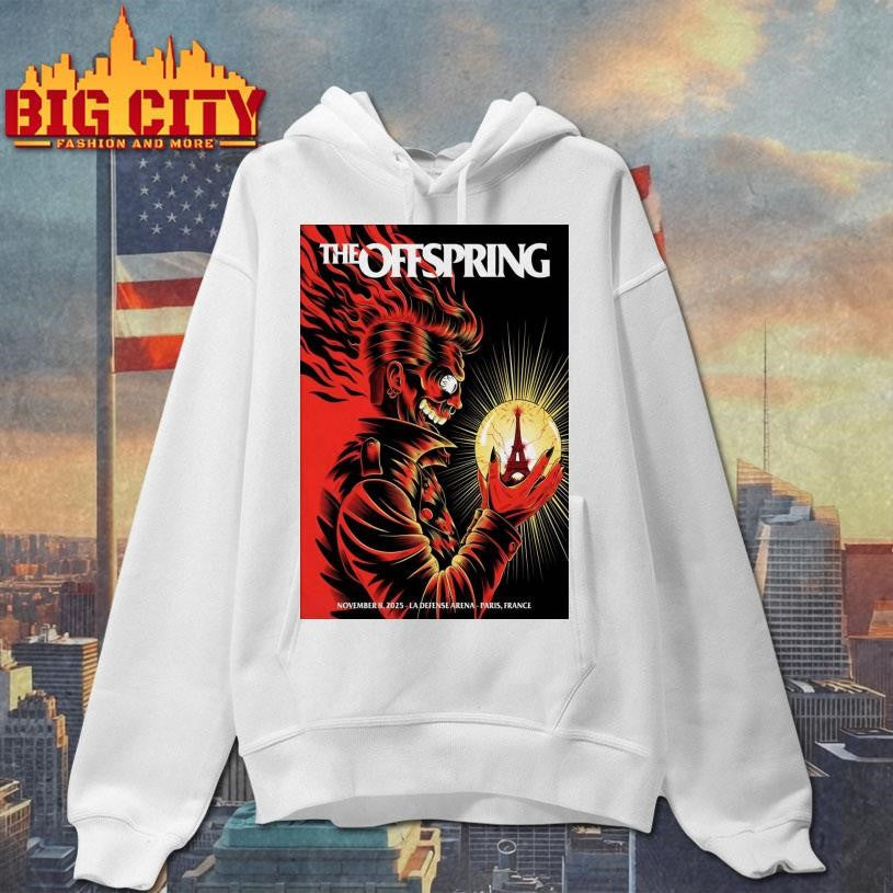 The Offspring Nanterre, France November 8 2025 Poster shirt