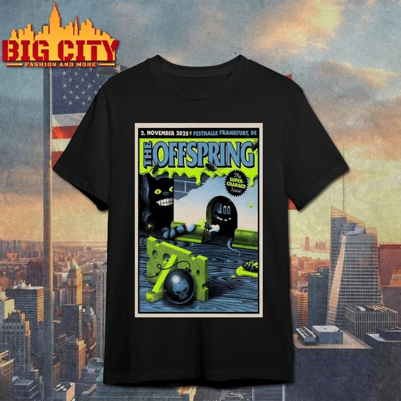 The Offspring Nov 2 2025 Festhalle, Frankfurt DE Poster shirt