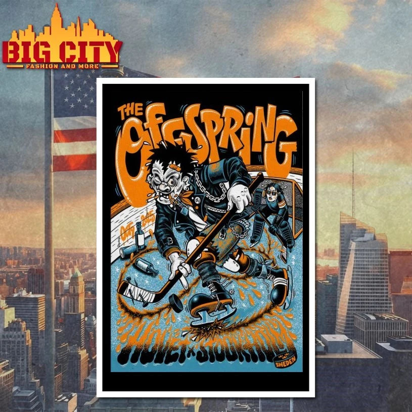 The Offspring Oct 9 2025 Stockholm Sweden Poster Shirt