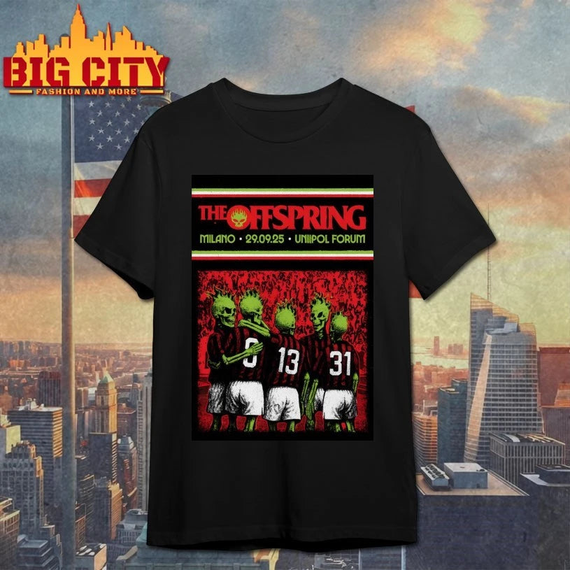 The Offspring Sep 29 2025 Unipol Forum Milano Show Poster shirts