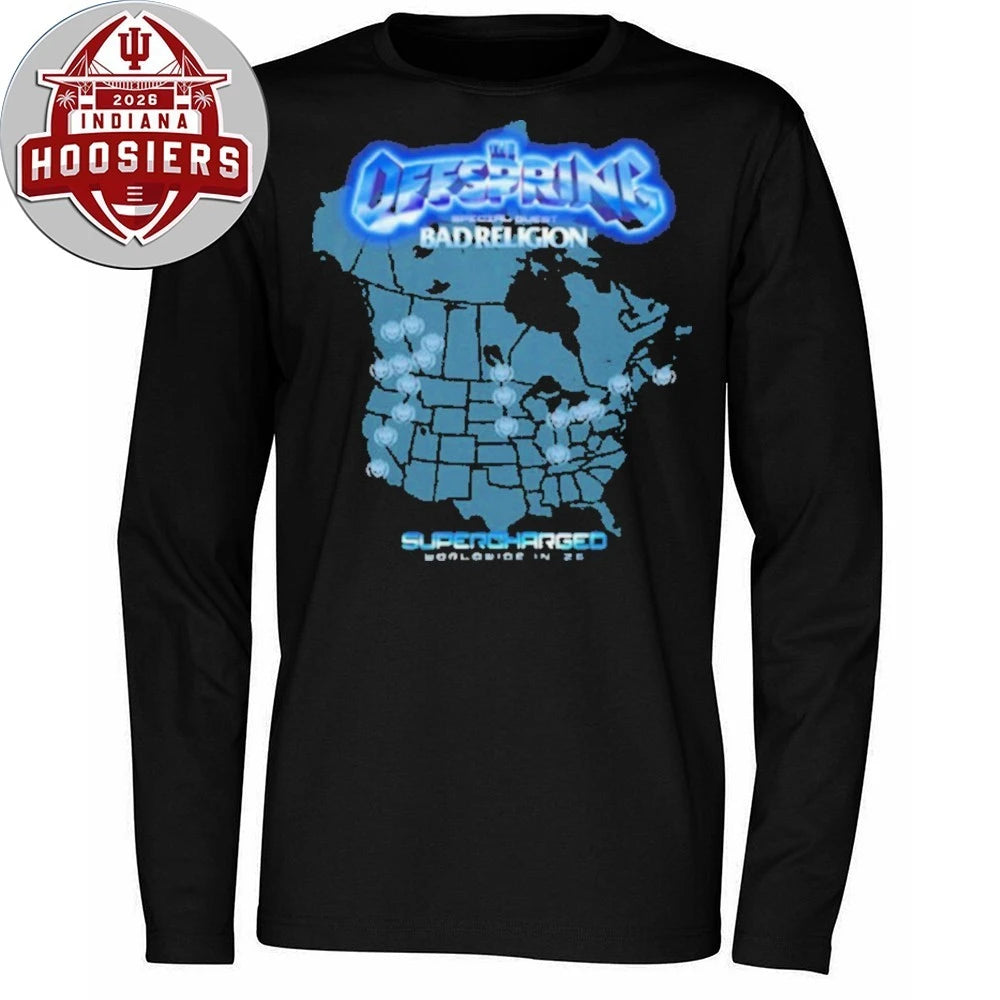 The Offspring Supercharged North American Tour 2026 Shirts