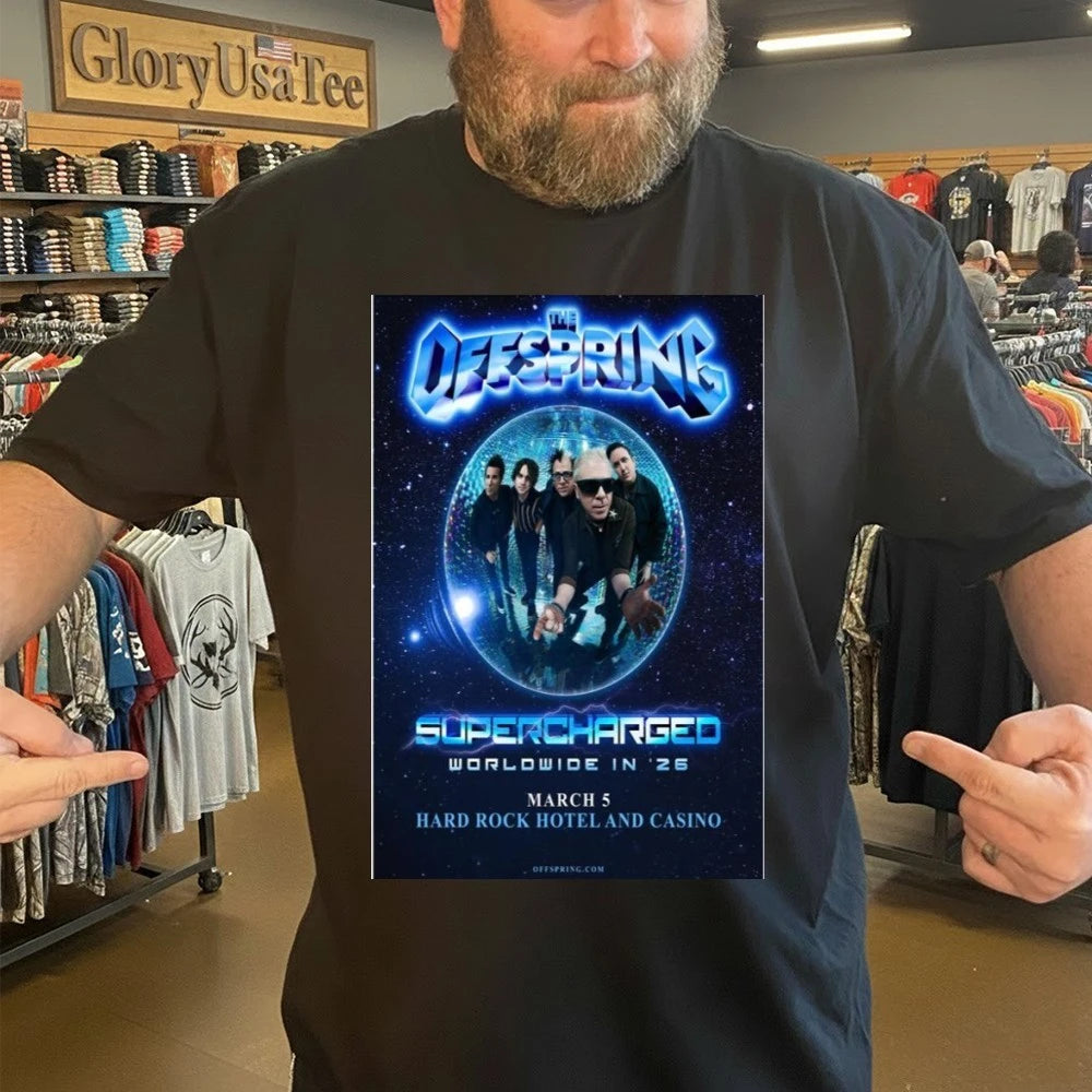 The Offspring Supercharged Worldwide In 26 Poster Shirt