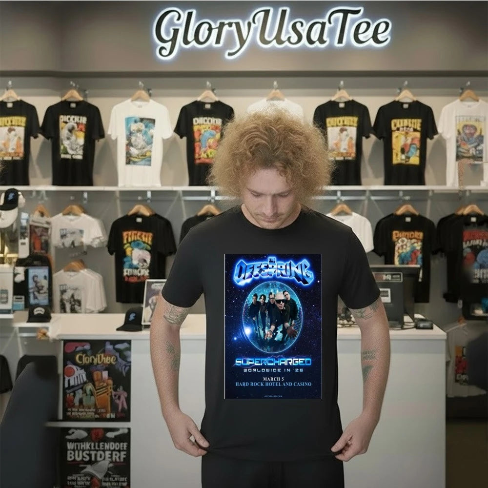 The Offspring Supercharged Worldwide In 26 Poster Shirt