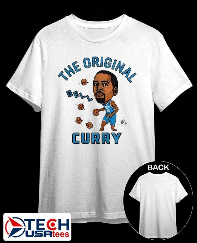 The Original Dell Curry Charlotte Hornets 2026 caricature shirt