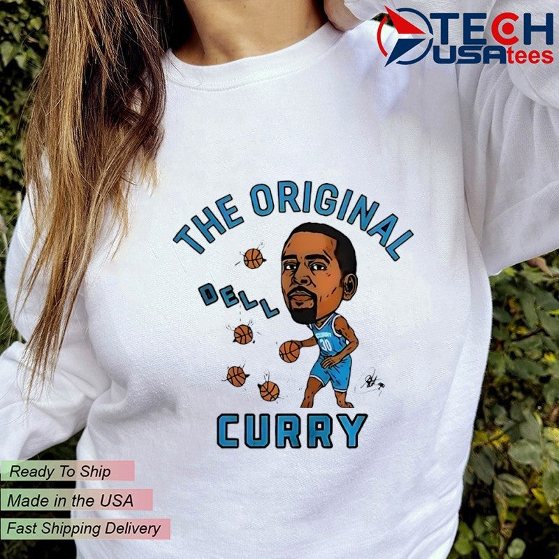 The Original Dell Curry Charlotte Hornets 2026 caricature shirt