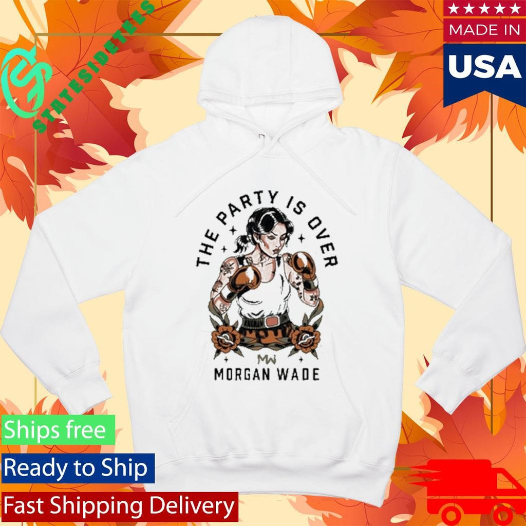 The Party Is Over Morgan Wade Boxing Shirt
