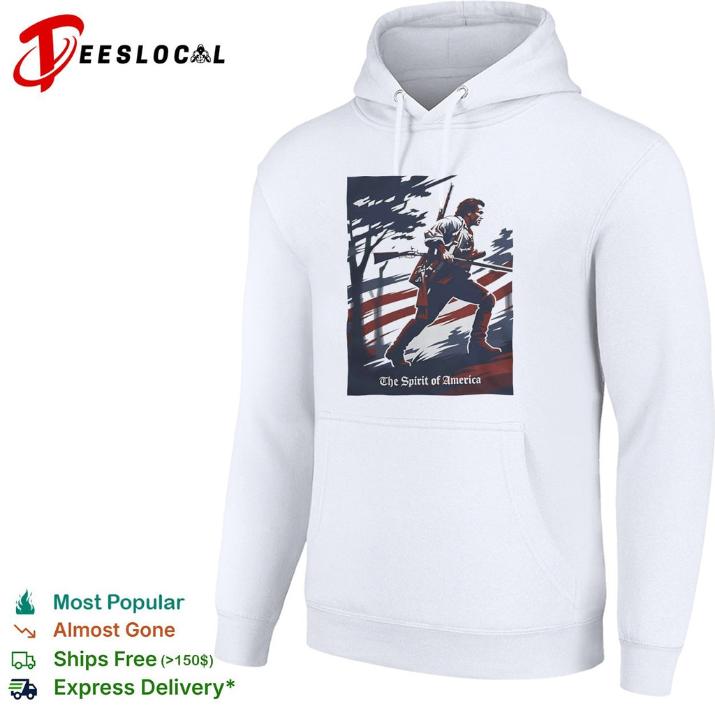 The Patriot Benjamin Martin The Spirit of America Mel Gibson Historical War shirt