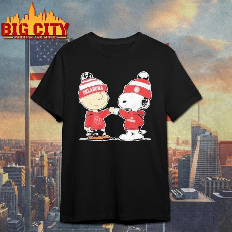 The Peanuts Fist Bump Oklahoma Sooners Shirt