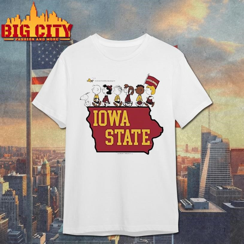 The Peanuts X Iowa State The Gang Shirt