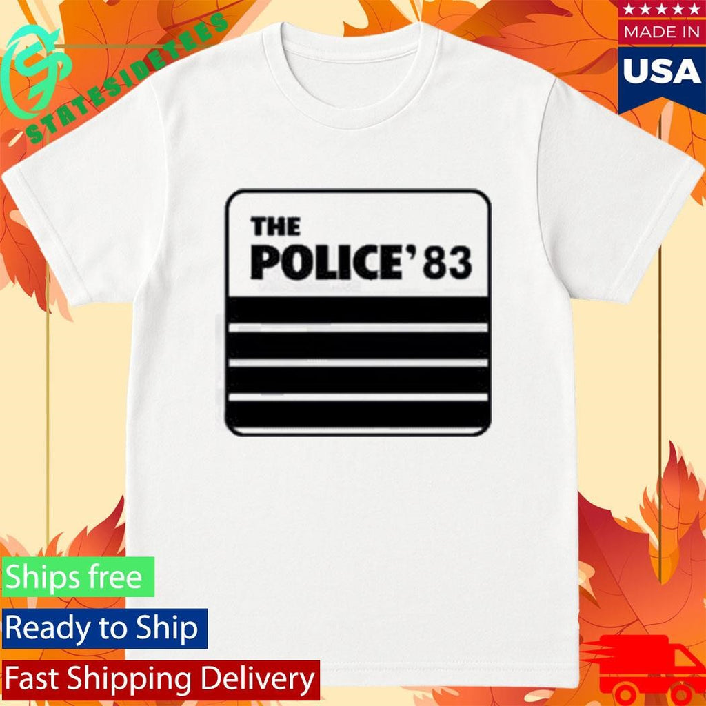 The Police 1983 Tour Shirt