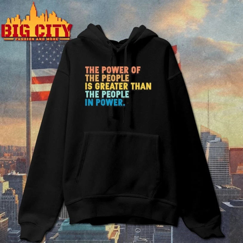 The Power Of The People Is Greater Than The People In Power vintage shirt