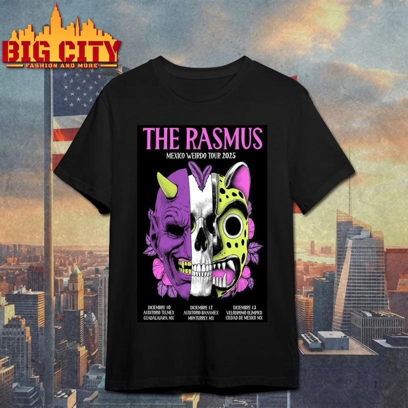 The Rasmus December 2025 Mexico Weirdo Tour Poster shirt