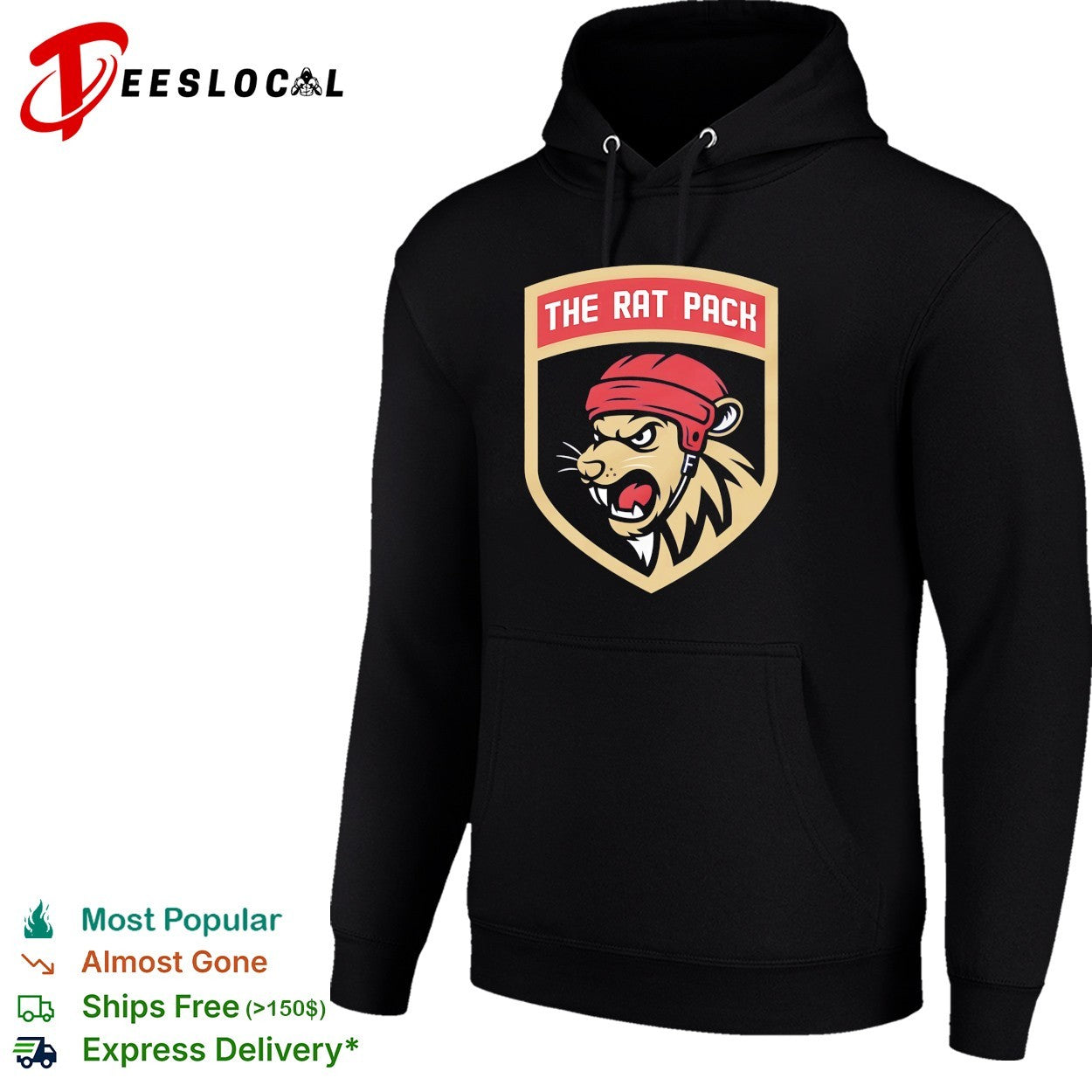 The Rat Pack mascot logo shirt