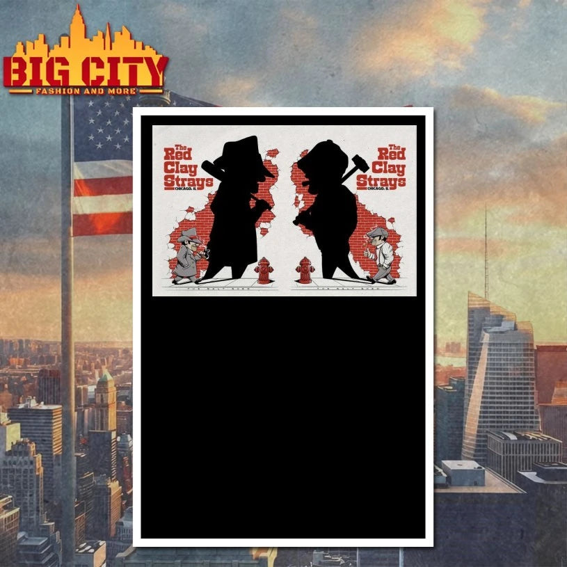 The Red Clay Strays Tour Chicago, IL Sep 3 + 4, 2025 Poster Shirt