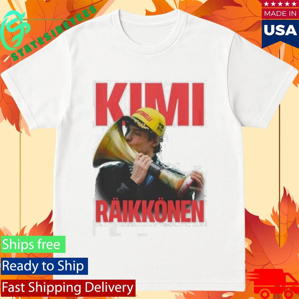 The Red Flags Podcast Kimi Raikkonen Shirt