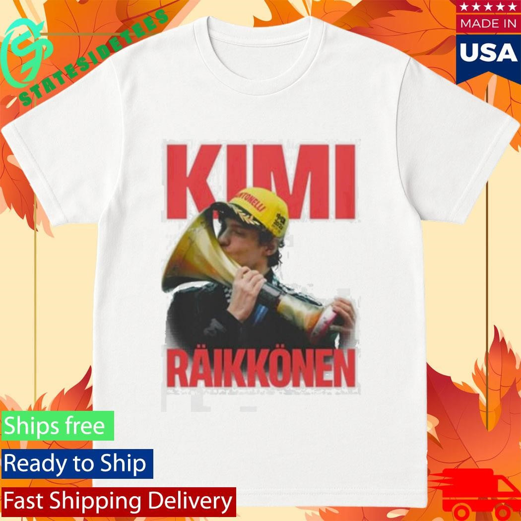 The Red Flags Podcast Kimi Raikkonen Shirt