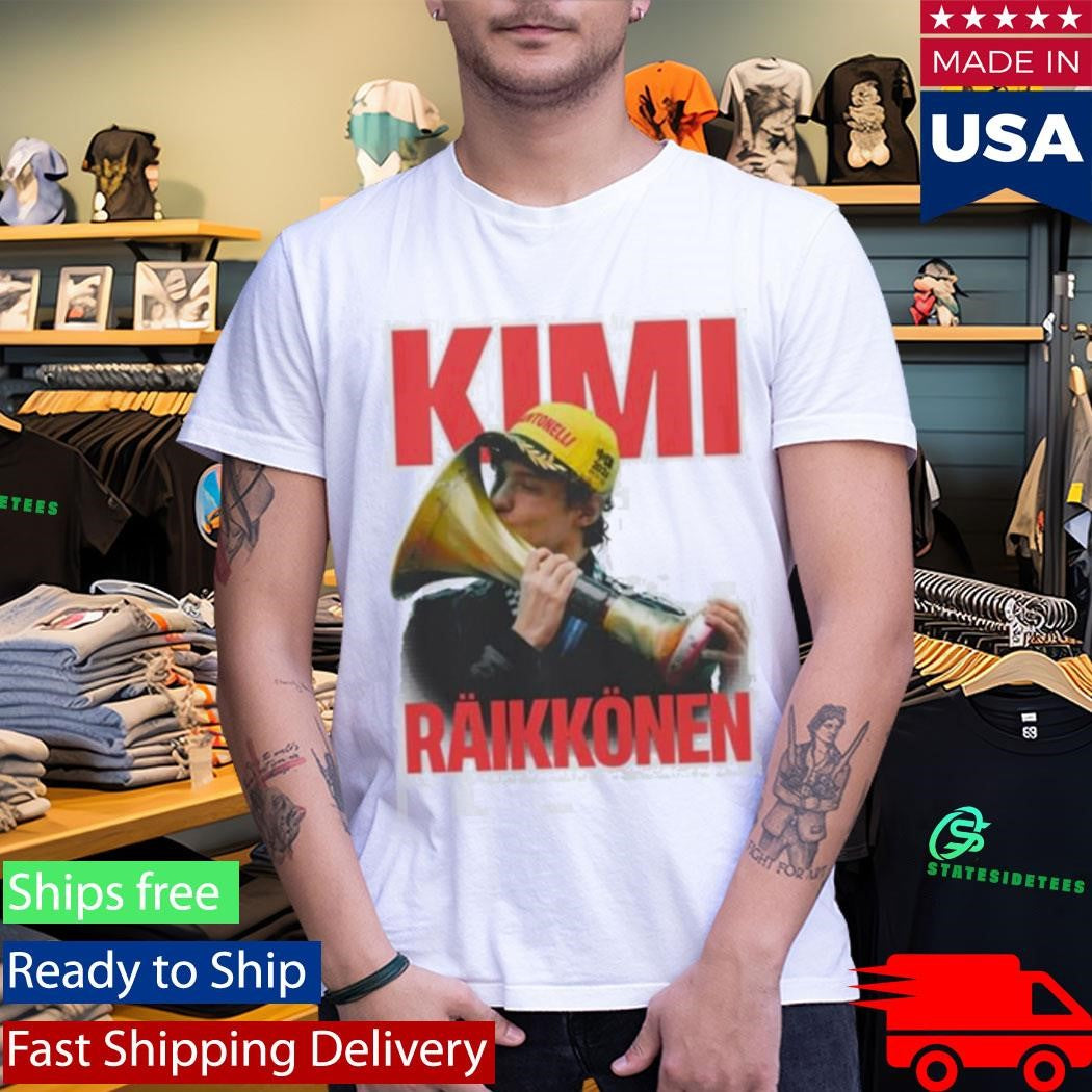 The Red Flags Podcast Kimi Raikkonen Shirt