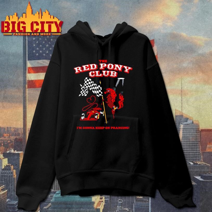 The Red Flags Podcast The Red Pony Club shirt