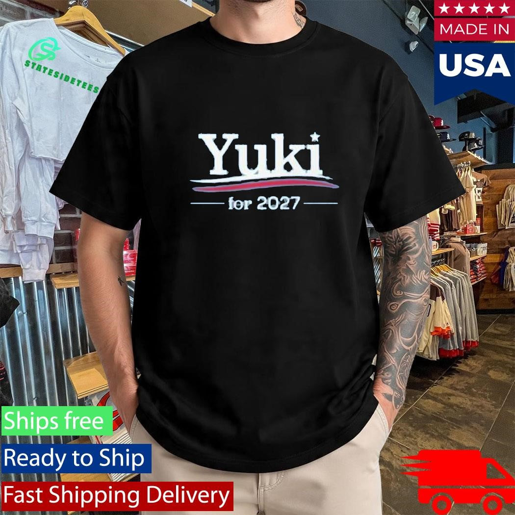 The Red Flags Yuki 2027 Campaign Shirt