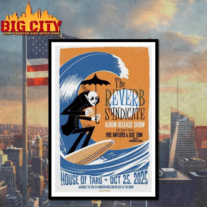 The Reverb Syndicate Ottawa 2025 Poster Shirt