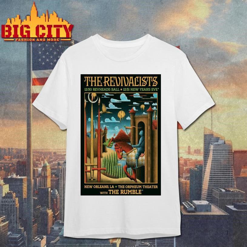 The Revivalists Dec 30-31 2025 Orpheum Theater New Orleans LA Poster Shirt