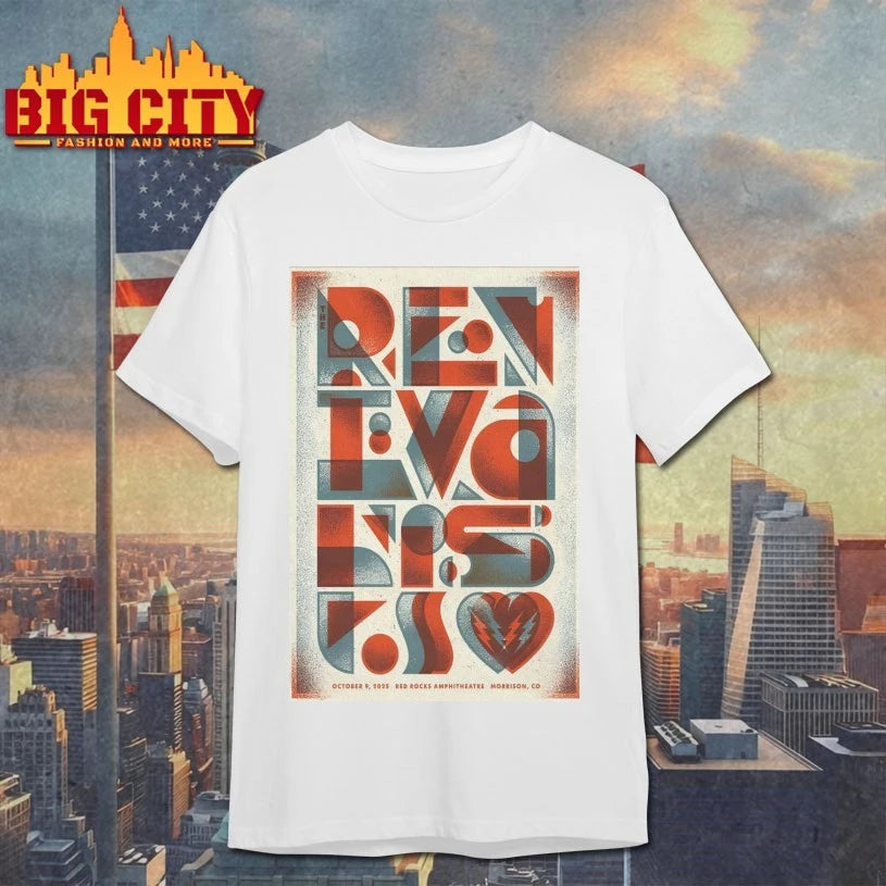 The Revivalists Red Rocks Show On Oct 9 2025 Poster shirt