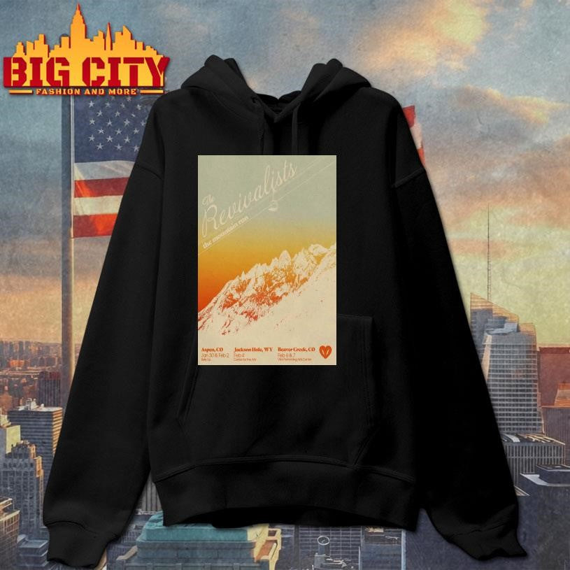 The Revivalists Winter 2026 Tour Poster Shirt
