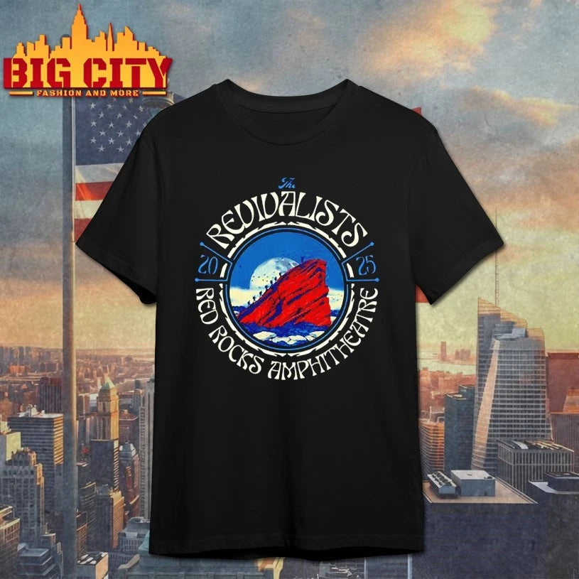 The Revivalists at Red Rocks Morrison CO Tour 2025 shirt