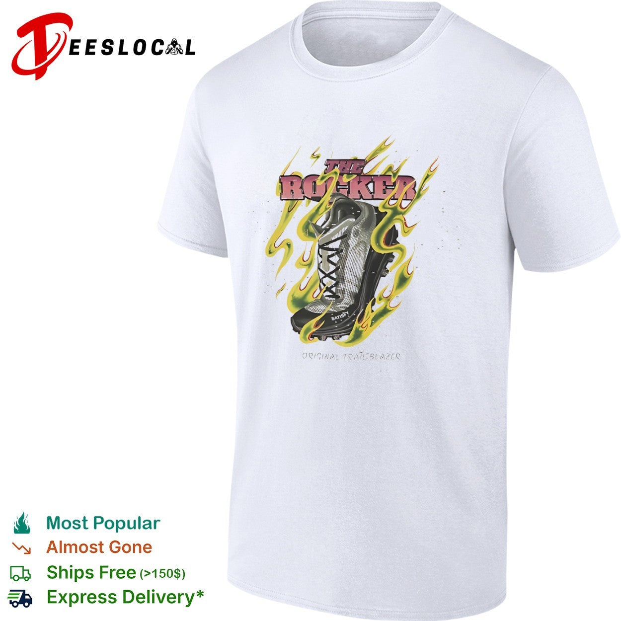 The Rocker Original Trailblazer Satisfy Running shirt