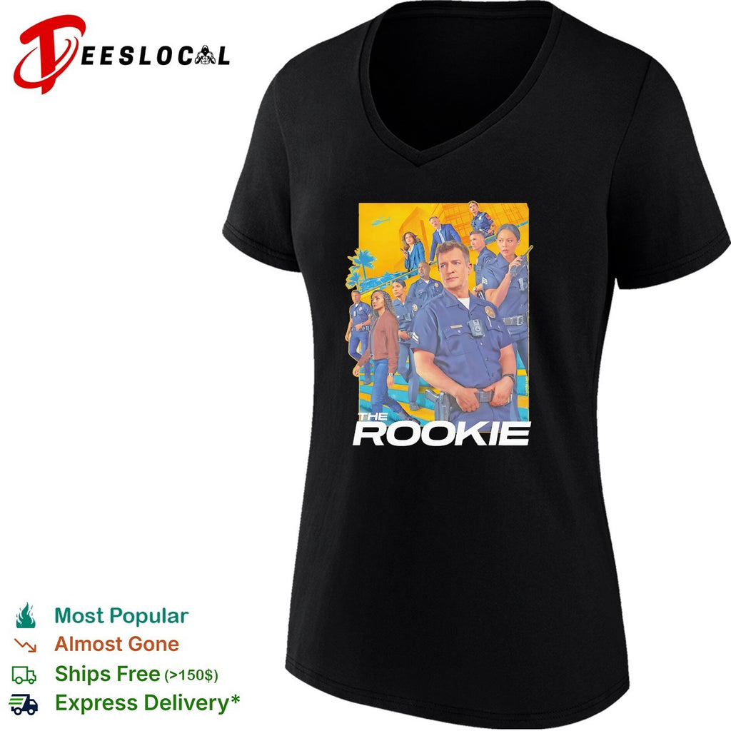 The Rookie cast poster shirt