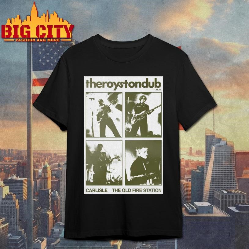 The Royston Club Nov 11 2025 Old Fire Station Carlisle UK Poster Shirt