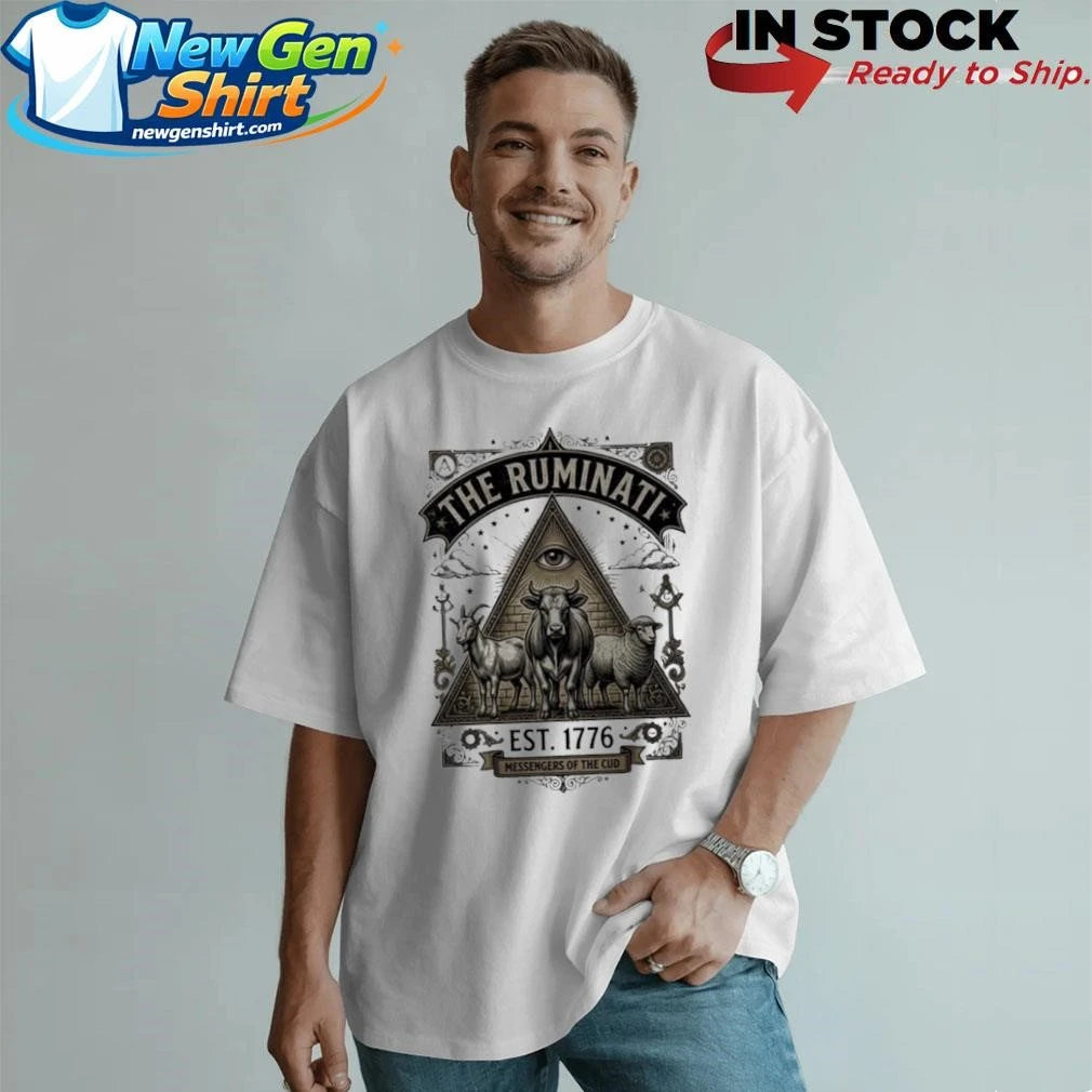 The Ruminati Est 1776 Messengers Of The Cud Shirt