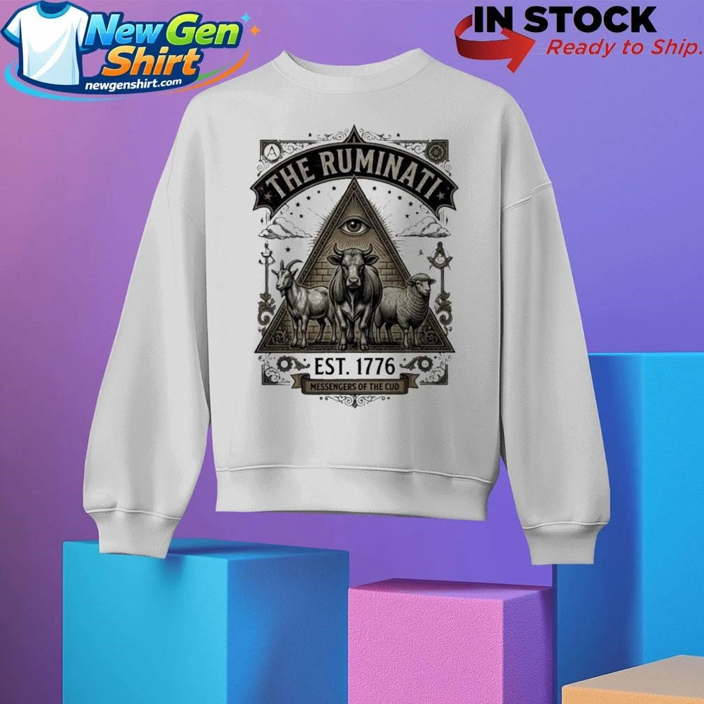 The Ruminati Est 1776 Messengers Of The Cud Shirt