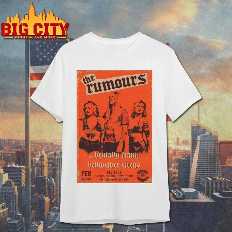 The Rumours Feb 26 2026 Blackthorn Pizza and Pub In Joplin MO Poster shirt