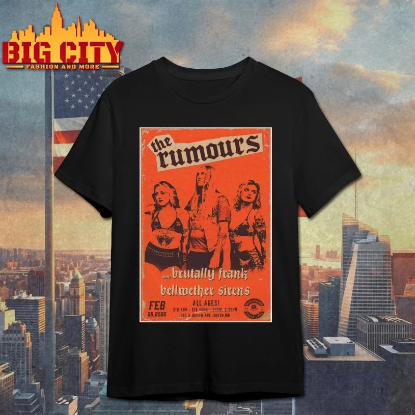 The Rumours Tour Joplin MO On Feb 26 2026 Poster shirt