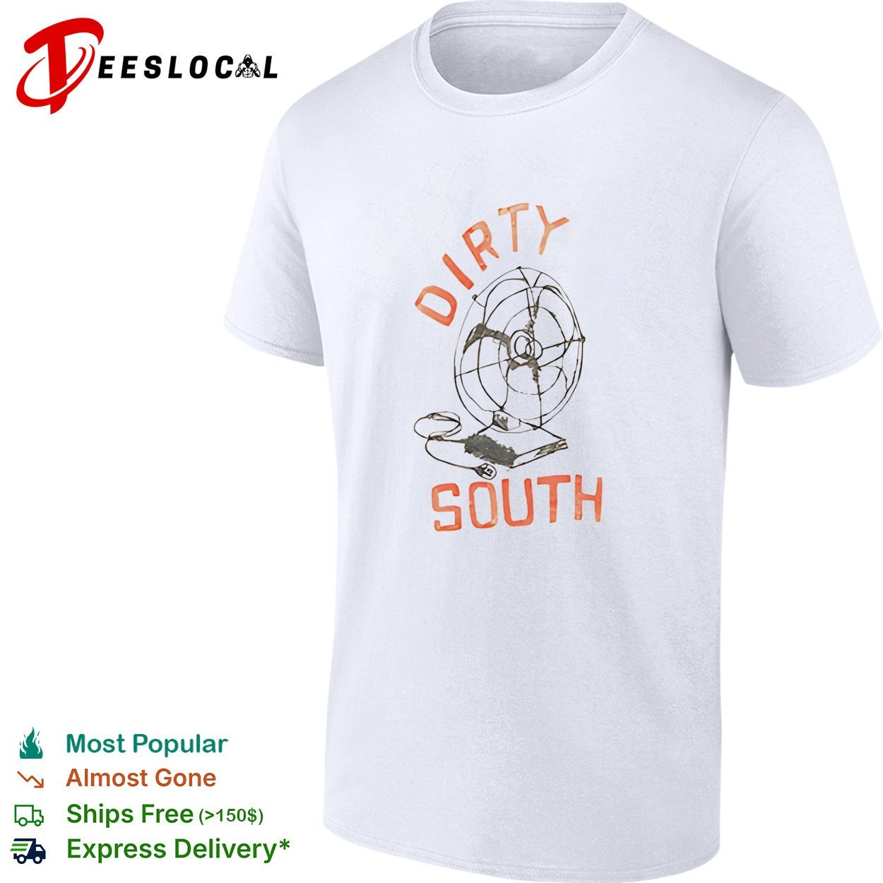 The Runarounds William Lipton Charlie Cooper Dirty South shirt