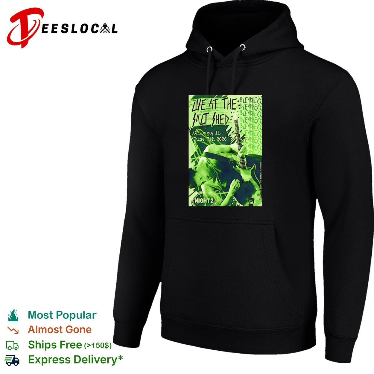 The Salt Shed in Chicago IL June 7th 2026 shirt