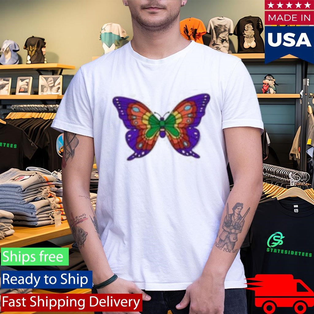 The Saucerful Of Secrets Nick Mason Butterfly T-Shirt