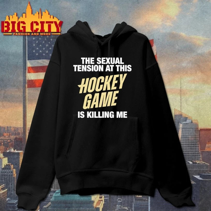 The Sexual Tension At This Hockey Game Is Killing Me shirt