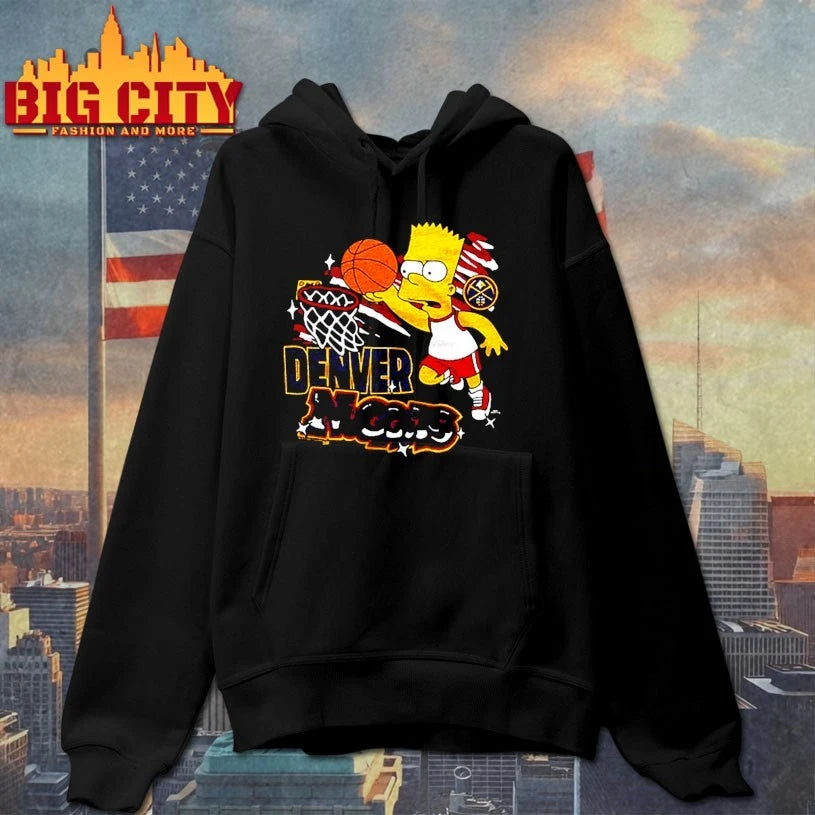 The Simpsons Bart x Denver Nuggets shirt