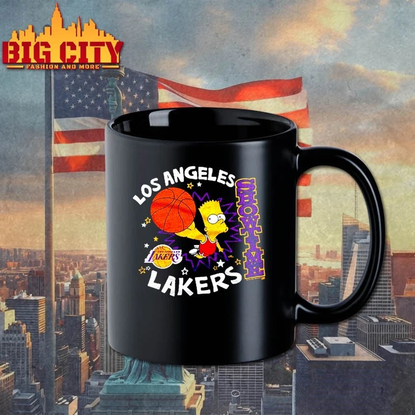 The Simpsons Bart x Los Angeles Lakers shirt