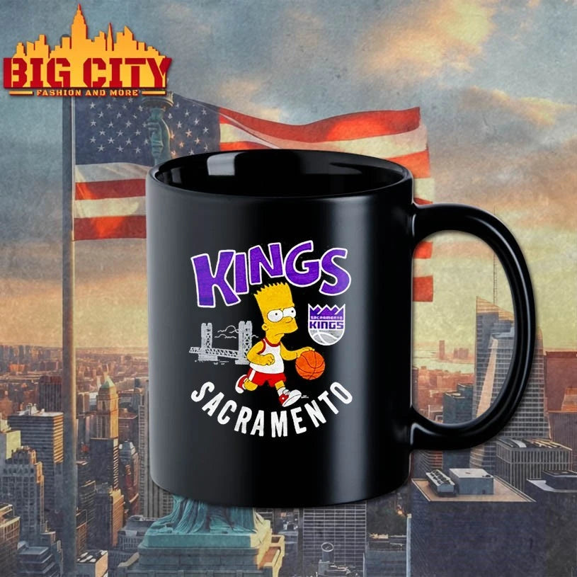 The Simpsons Bart x Sacramento Kings shirt